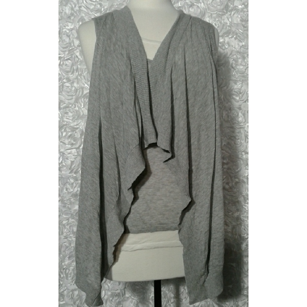 Michael Michael Kors double layer drape blouse size M